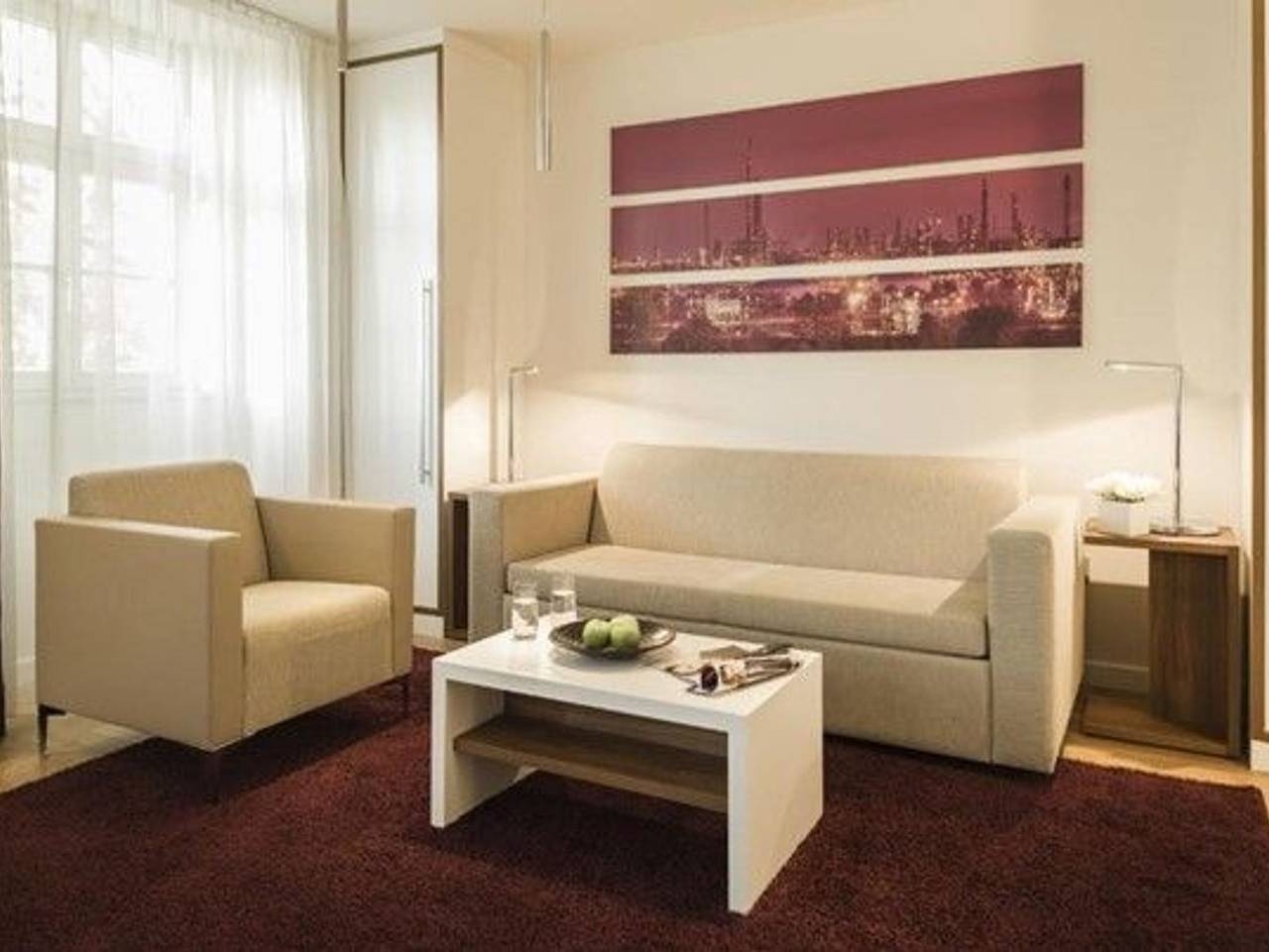 Ganze Ferienwohnung, Living Apartments Ludwigshafen - Apartment A 45m² in Ludwigshafen, Kurpfalz