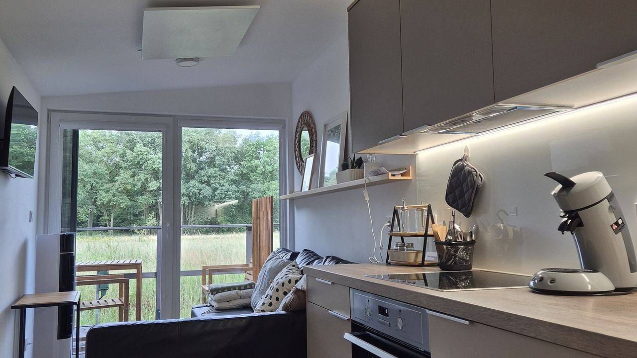 Ganze Ferienwohnung, Mobilheim für 2 Personen (15 m²) in Bleckede in Bleckede, Mecklenburgisches Elbetal