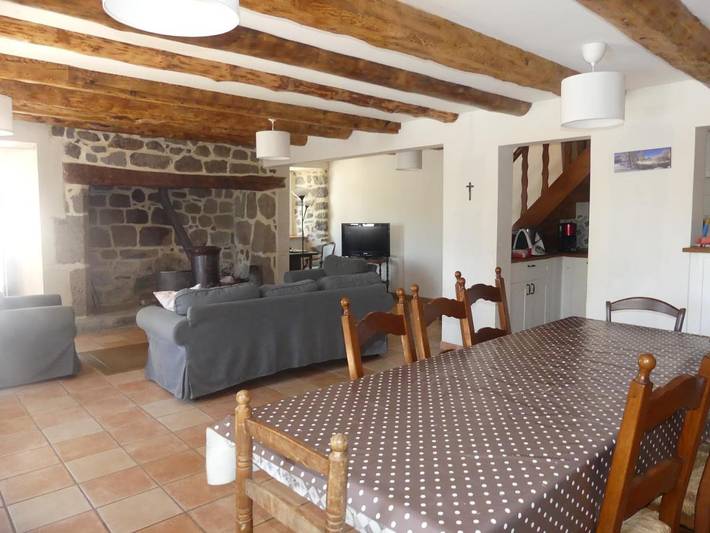 Location de vacances pour 8 personnes, avec jardin et vue à Dienne - 4