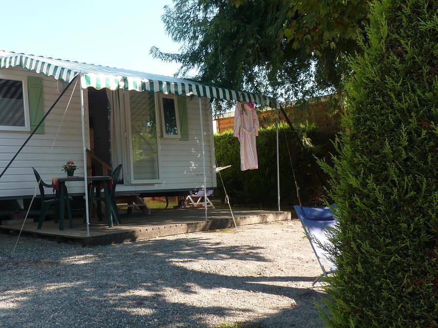 Camping Le Bascat - Mobilhome 4 personas - Riviera in Dax, Region de Dax