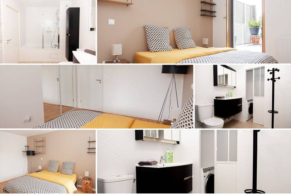 Entire apartment, Appart Chic & Elégant-Métro 7 Leo-Lagrange+Parking in Villejuif, Val-de-Marne