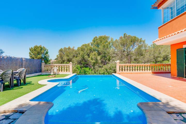 Villa für 11 Personen, mit Terrasse und Garten sowie Whirlpool, mit Haustier auf Mallorca Westen - 4