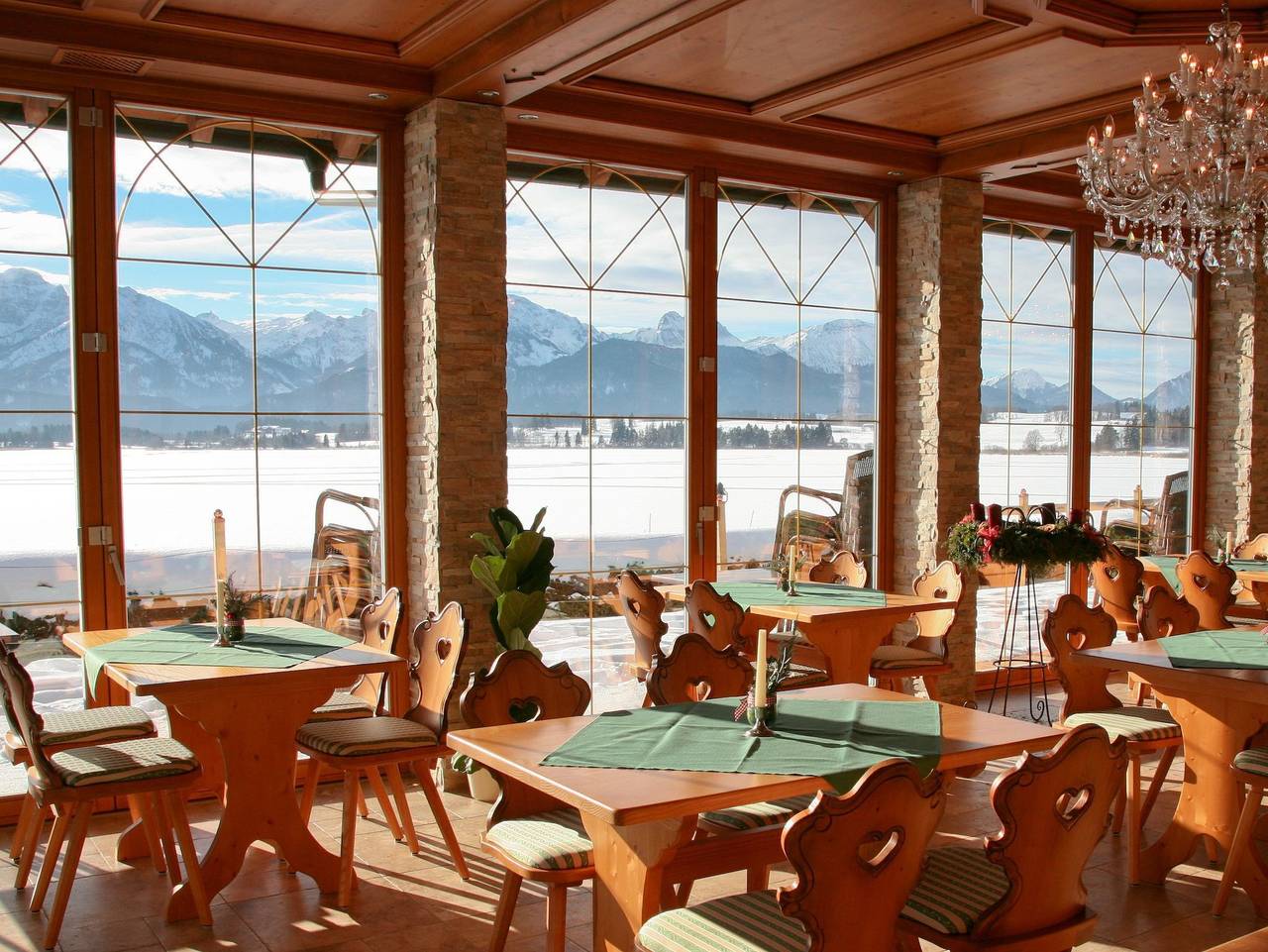 Ganze Ferienwohnung, Ferienwohnungen am Hopfensee im Allgäu - 2-Zimmer-Wohnung Landhaus See, 45 - 55 qm, 1 Schlafzimmer, max. 4 Personen in Hopfen am See, Bayerisch Schwaben