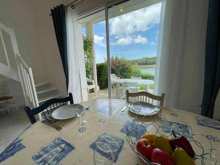 Appartement de vacances pour 7 personnes, avec piscine ainsi que vue sur le lac et terrasse à Saint-Jean-de-Monts