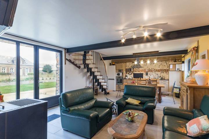 Gîte pour 7 personnes, avec terrasse et jardin à Saint-Jouin-Bruneval - 3