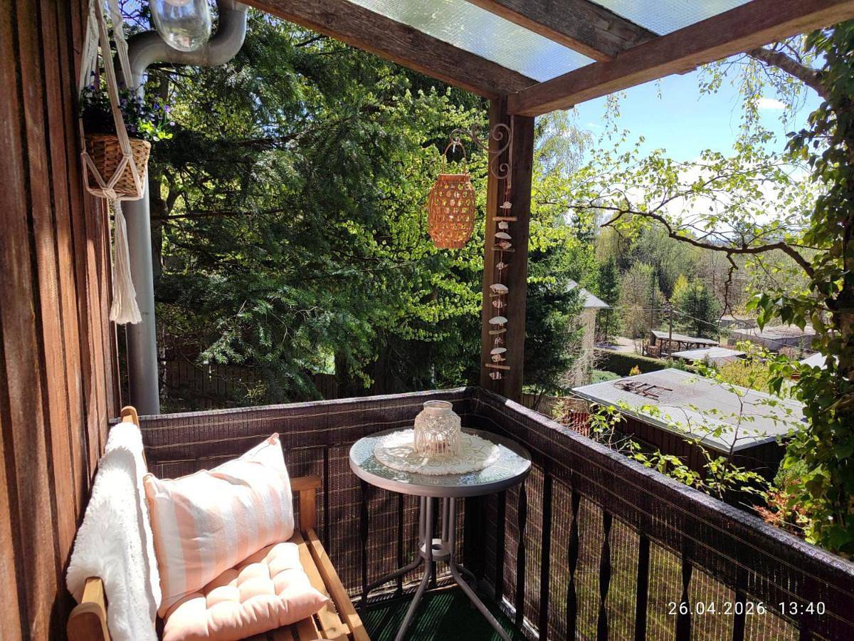 Ganze Wohnung, Emma's Vintage Ferienhaus mit Kamin in Friedrichsbrunn, Thale