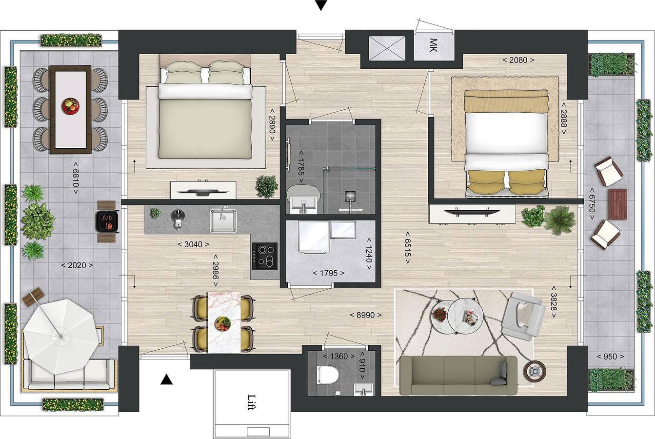 Ferienhaus für 4 Personen ca. 70 qm in Sint-Annaland, Zeeland (Küste von Zeeland) in Sint-Annaland, Niederländische Nordsee