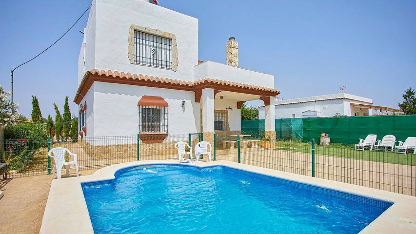 Villa for 10 people in El Palmar (Andalusia)
