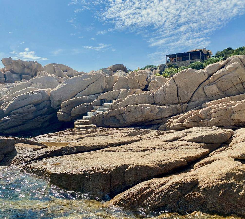 Discesa a mare privata - Villa Deluxe Sul Mare in Villaggio Piras, La Maddalena