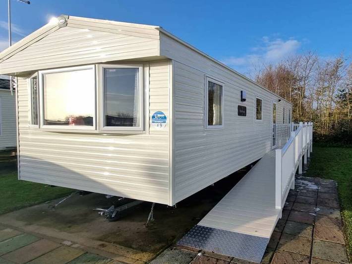 Caravan for 8 people, with garden in Great Yarmouth