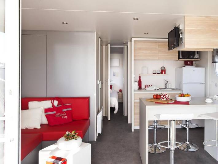 Flower Camping Vitamin - Mobilheim 4 personen - Ohara Face Comfort in Saint-Aubin-sur-Scie, Dieppe und Umgebung