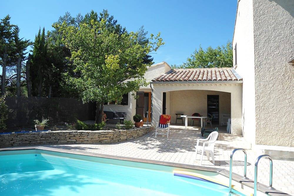 Bonita casa unifamiliar, vista Ventoux, piscina privada, garaje. in Vaison-la-Romaine, Parque natural regional del Mont Ventoux