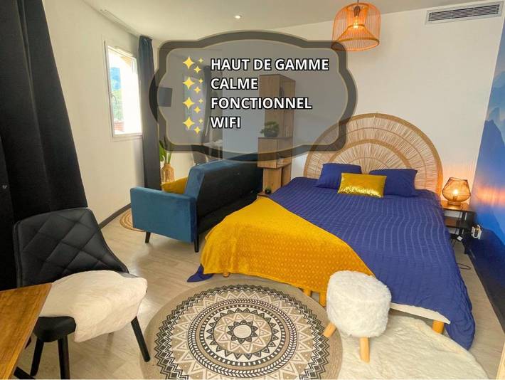 Gîte pour 2 personnes, avec Vue dans Gare De Lourdes