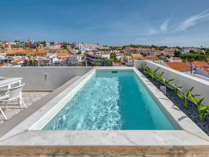 Gîte für 6 Personen, mit Terrasse in Ferragudo - 4