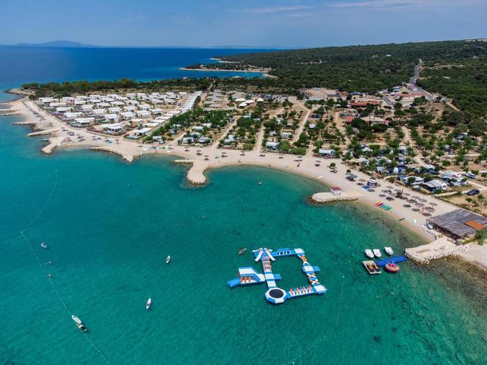 Camping für 4 Personen, mit Garten und Ausblick auf Pag - 3