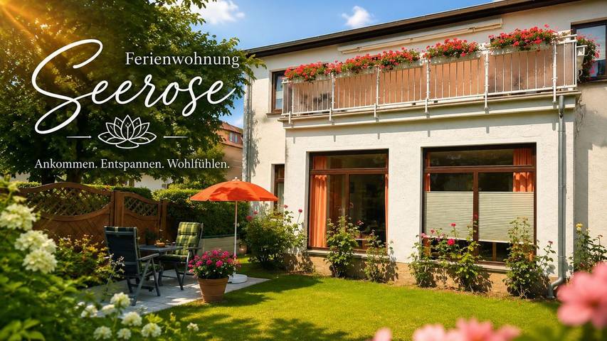 Appartement entier, Ferienwohnung Seerose - der Kreideküste so nah in Sassnitz, Parc national Jasmund