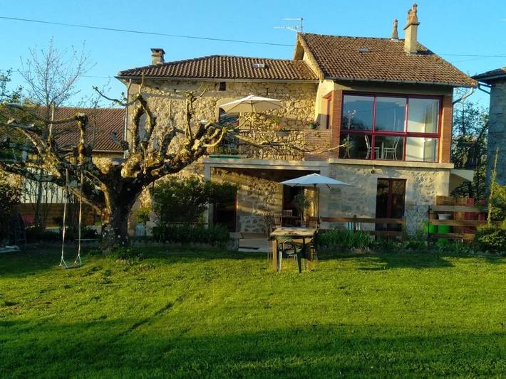 Maison de vacances pour 12 personnes, avec Balcon et Terrasse ainsi que Jardin et Vue