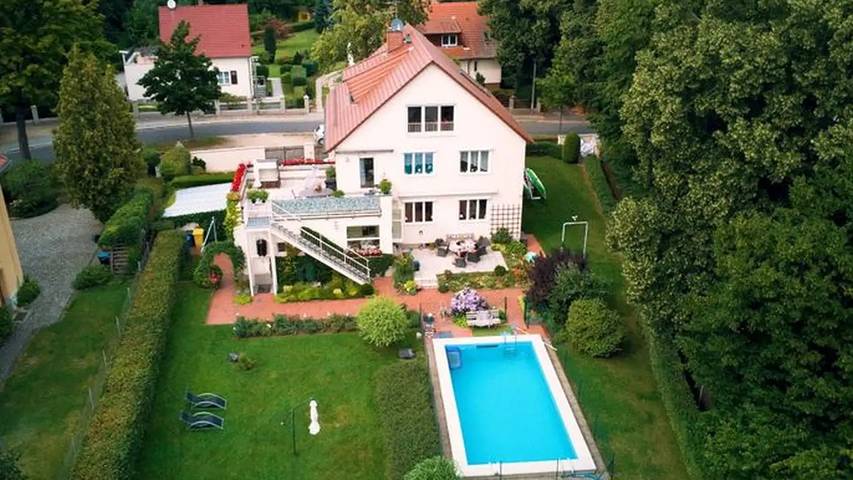 Ferienwohnung für 4 Personen, mit Pool und Garten, mit Haustier in Görlitz - 2