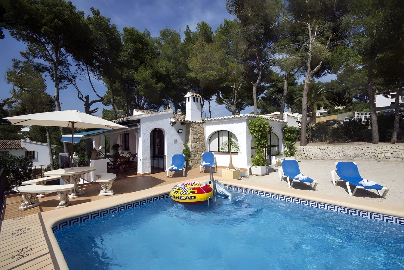 Holiday Home 'Molino Moraira' with Mountain View, Wi-Fi and Air Conditioning in La Sabatera, Teulada (Spain)