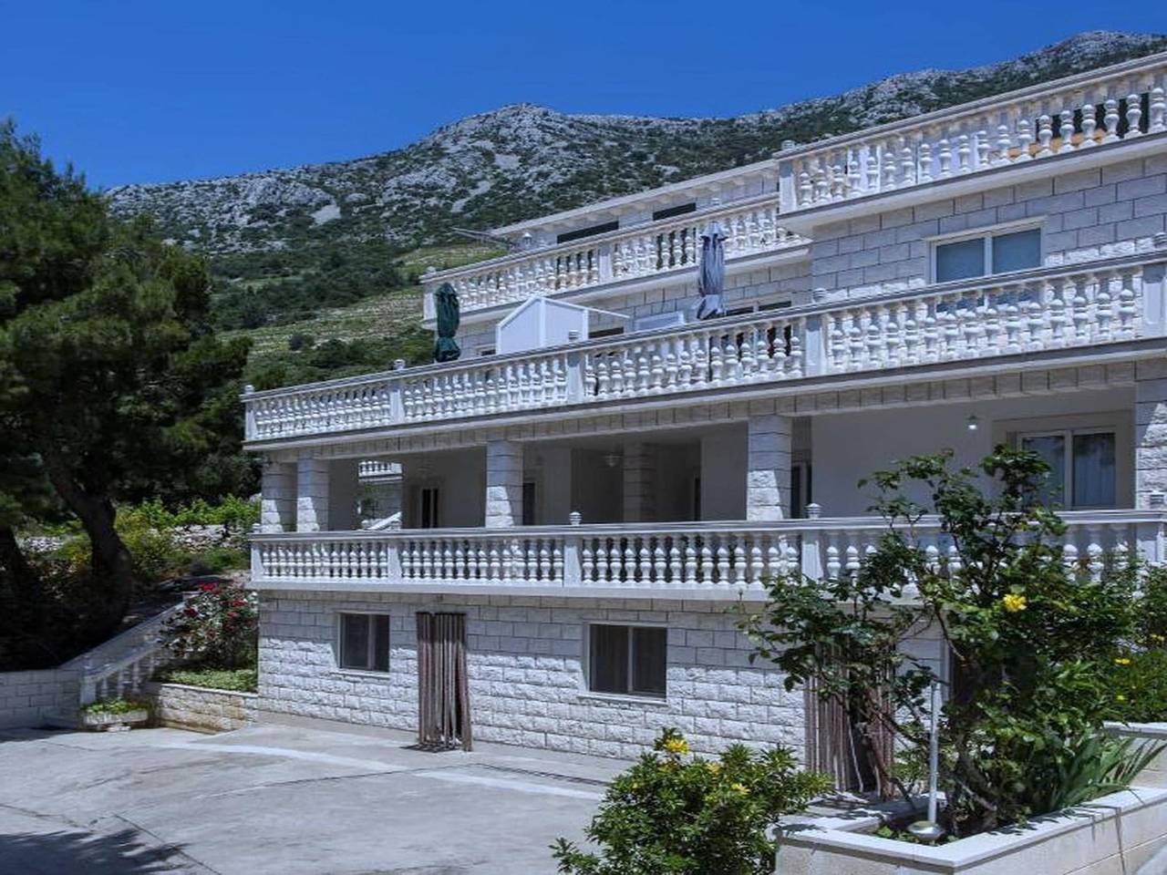 Ganze Wohnung, Apartments Villa Dingač- Borak - Standard One Bedroom Apartment with Balcony and Sea View No. 3 in Potomje, Dubrovnik-Neretva