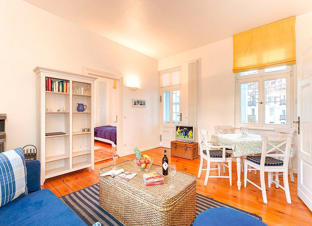 Appartement de vacances entier, Villa Astrid Dépendance, Fewo Essen in Bansin, Heringsdorf