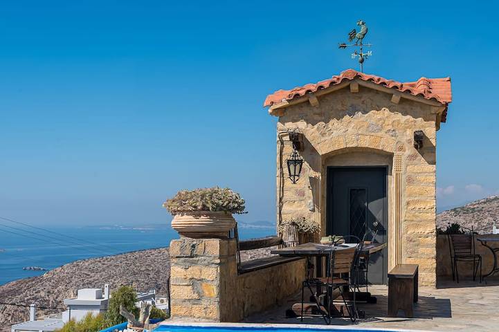 Location de vacances pour 14 personnes, avec jardin ainsi que sauna et jacuzzi dans Saronida - 4