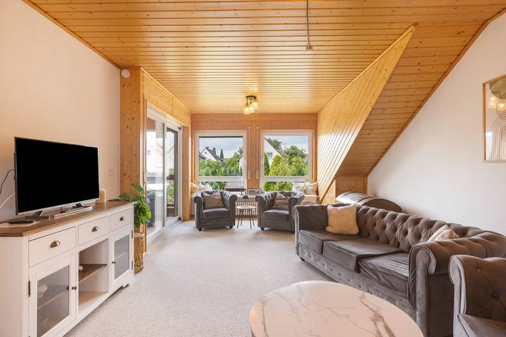 Geheel appartement, Appartement Gartenblick – Ruim verblijf met balkon nabij centrum Korbach in Korbach, Landkreis Waldeck-Frankenberg