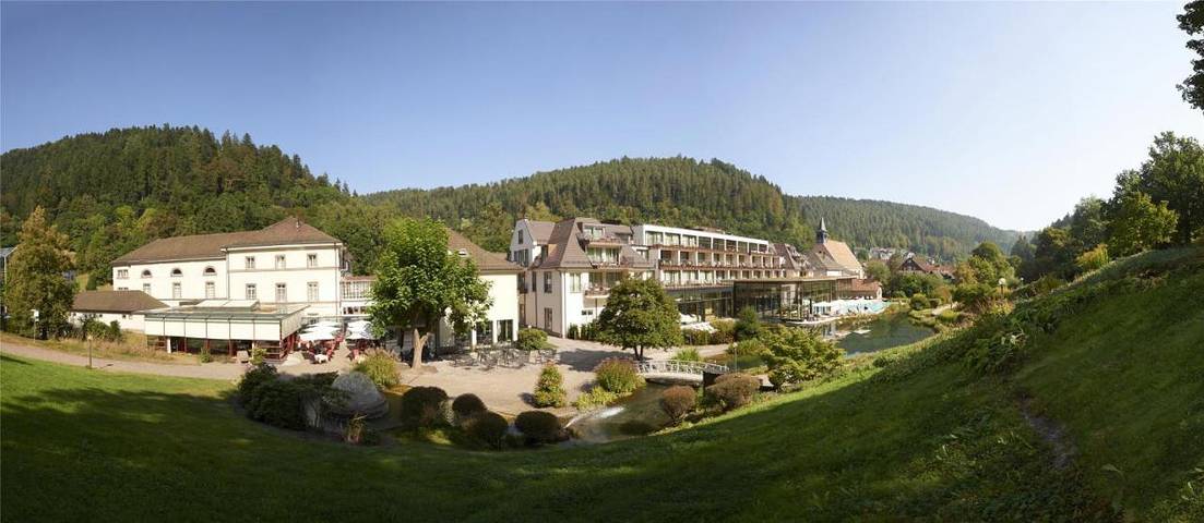 Hotel, mit Terrasse und Whirlpool sowie Garten und Pool