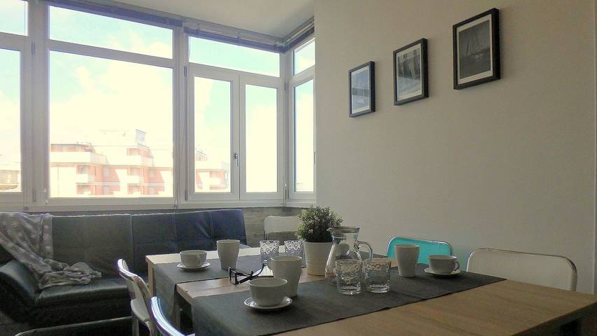Appartement de vacances entier, Appartement de vacances pour 5 personnes avec balcon in Lido di Pomposa, Province de Ferrare