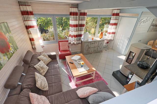 Urlaub mit Seeblick, Kamin und Sauna - Ferienhaus Felix von Mein-Seepark in Reimboldshausen, Kirchheim