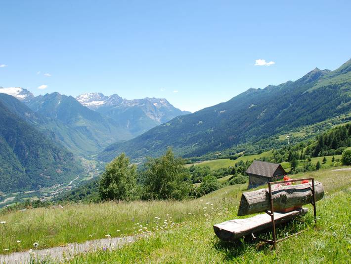 Baita Ficc in Acquarossa, Lepontinische Alpen