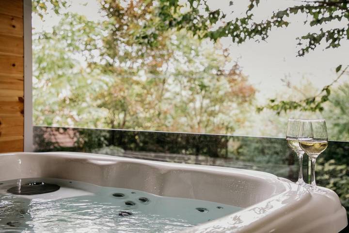 Ferienwohnung für 2 Personen, mit Ausblick und Sauna sowie Garten - 1