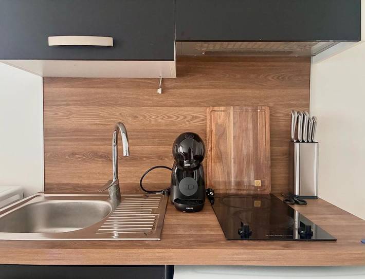 Appartement de vacances pour 2 personnes, avec Balcon ainsi que Terrasse et Vue