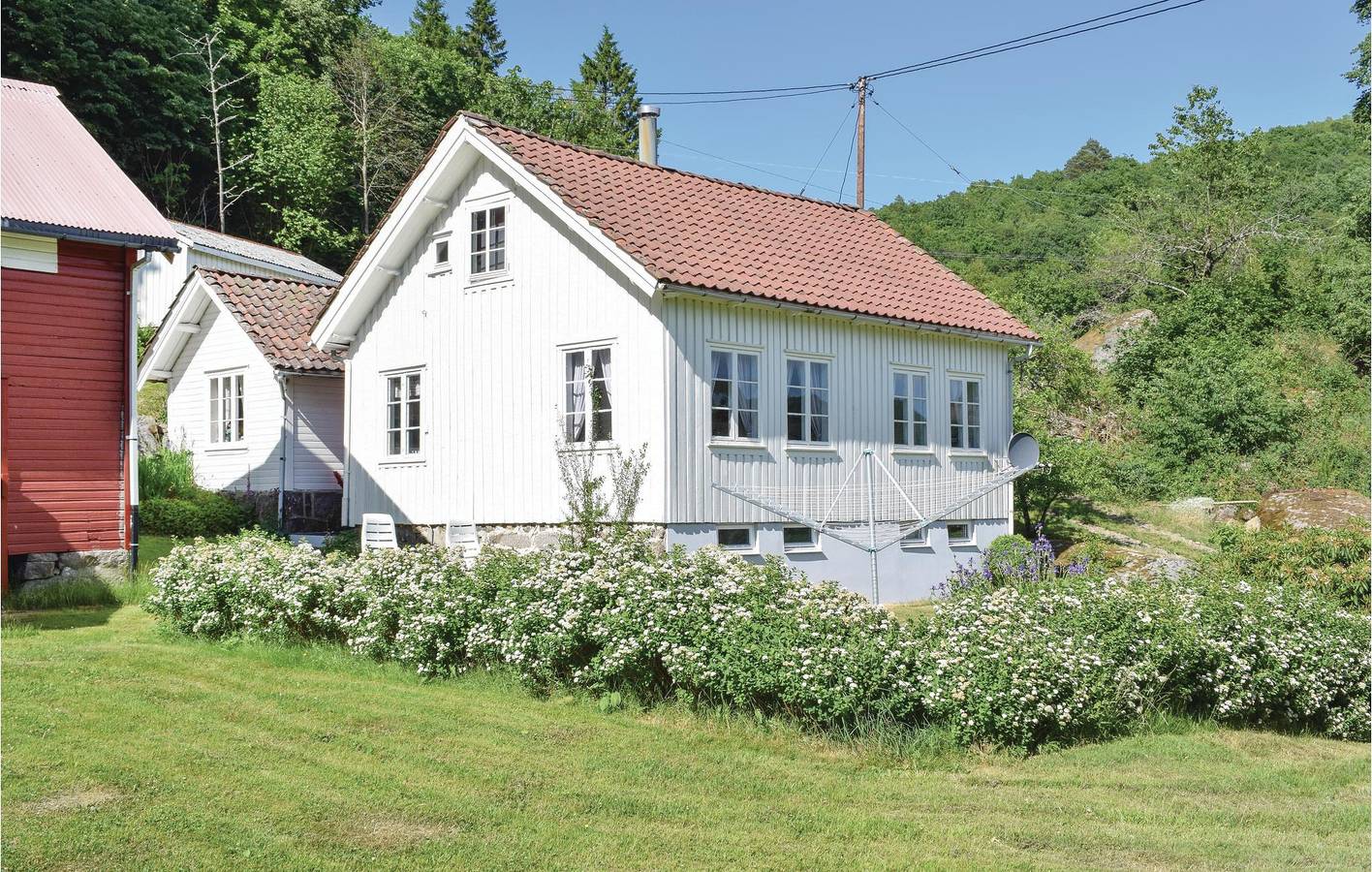 Ferienhaus für 5 Personen mit Garten in Farsund