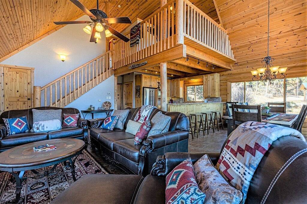 Spectacular Views, Hot Tub, Close to Wolf Creek & San Juan River in San Juan National Forest