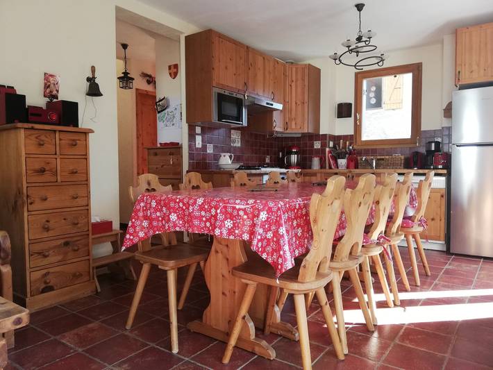 Chalet „Cœur Vallée des Villards“ mit Bergblick in Saint-Colomban-des-Villards, Region Saint-Jean-de-Maurienne
