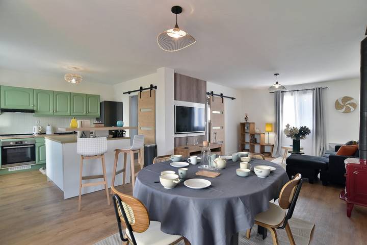 Ferienhaus für 4 Personen mit Garten in La Richardais, Saint-Malo und Umgebung