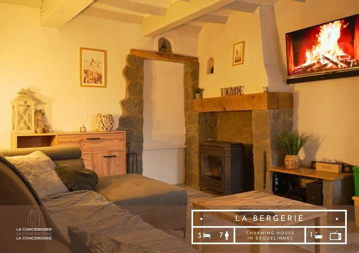 Location de vacances pour 7 personnes, avec jardin et terrasse, adapté aux familles dans Erquelinnes