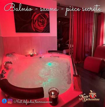 Gîte pour 2 personnes, avec sauna et jacuzzi à Tournus