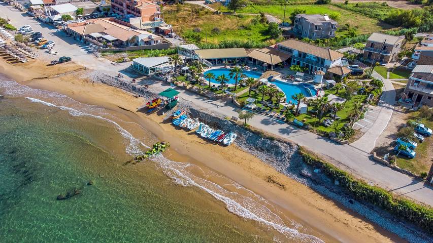 Hel studio-lejlighed, Studio for 3 personer med balkon in Arillas, Korfu