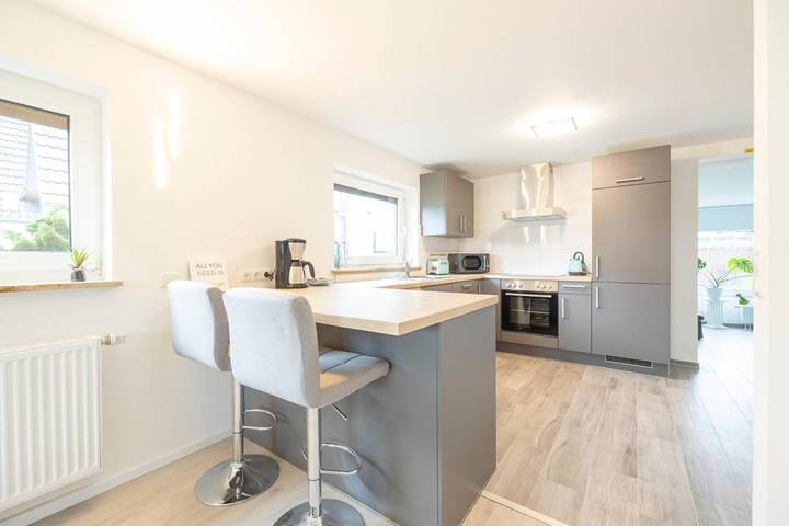 Ferienhaus für 8 Personen, mit Garten und Ausblick in Bremerhaven