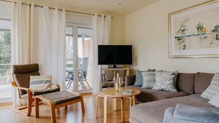 Ferienhaus für 4 Personen, mit Balkon und Ausblick in Meersburg