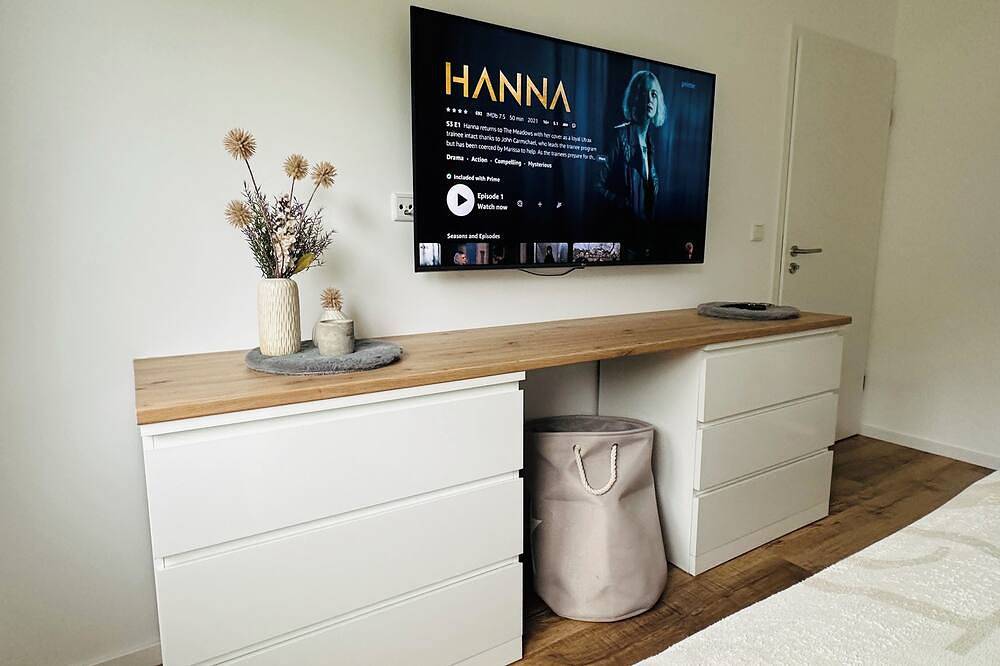 Ganze Wohnung, Harmony \"3\" 3-Zimmer Apartment 2 Schlafzimmer Balkon Parkplatz in Gütersloh, Nordrhein-Westfalen