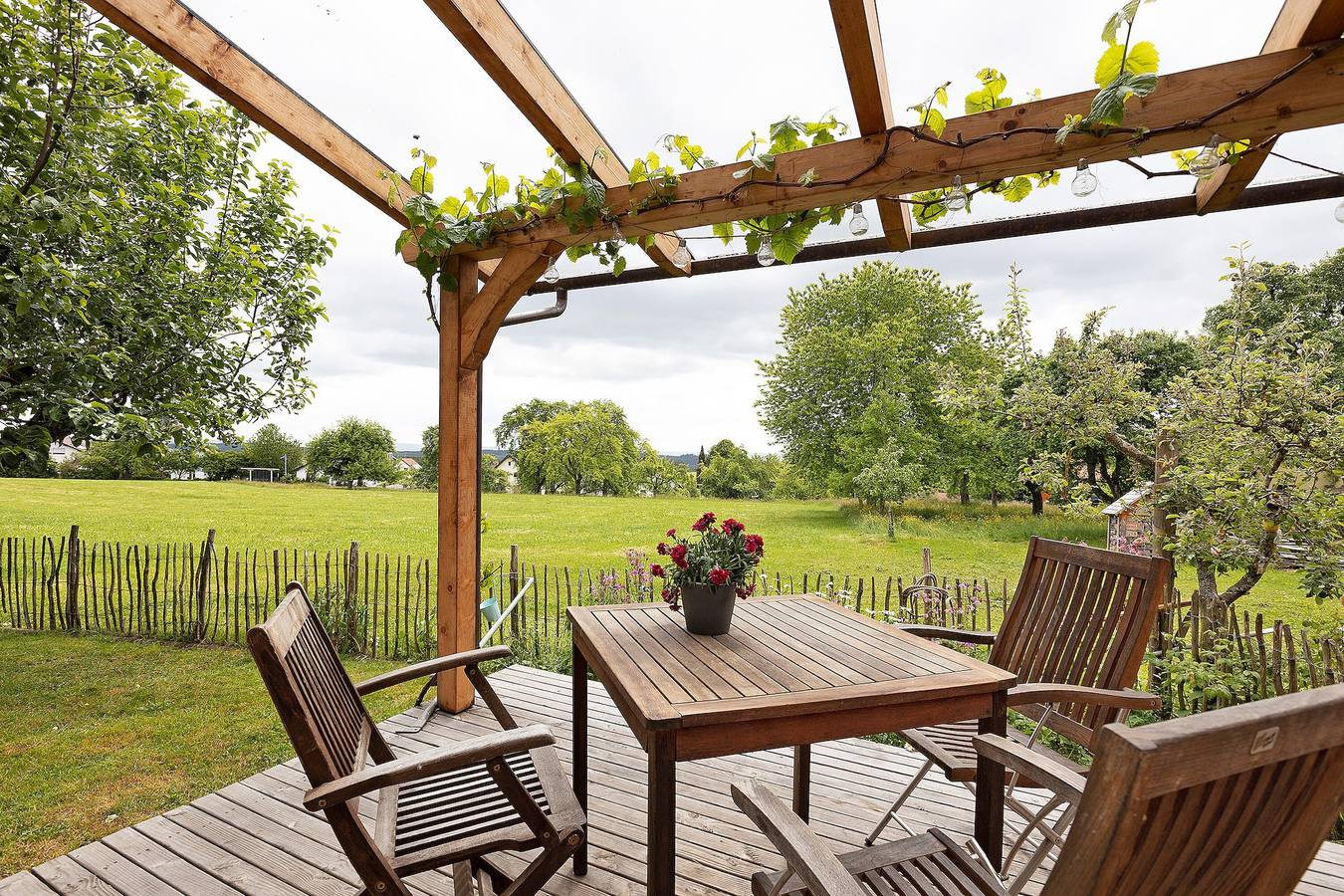 Ferienhaus 'Auszeit' mit Bergblick, privater Terrasse und Wi-Fi in Donaueschingen, Mittlerer Schwarzwald