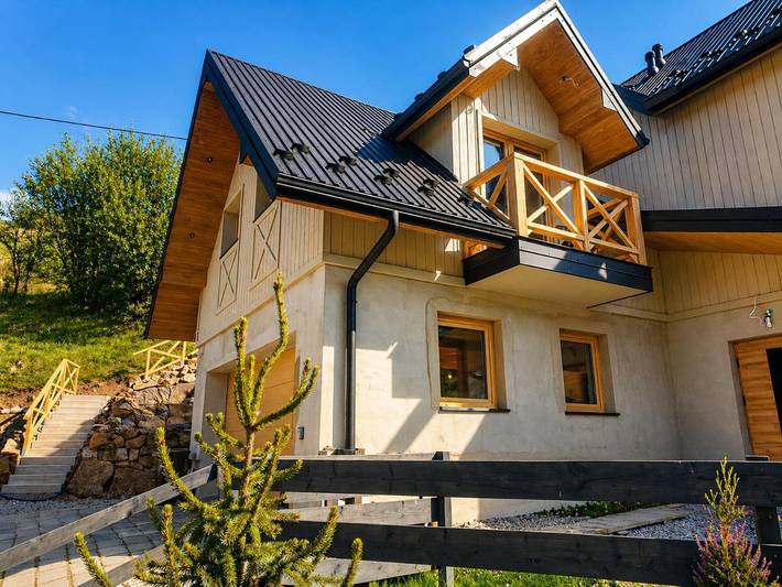 Gîte pour 4 personnes, avec Balcon et Terrasse ainsi que Jardin et Vue à Szczawnica - 3