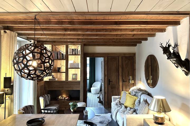 Gîte pour 4 personnes, avec balcon, adapté aux familles dans Office de Tourisme de Megeve - 2