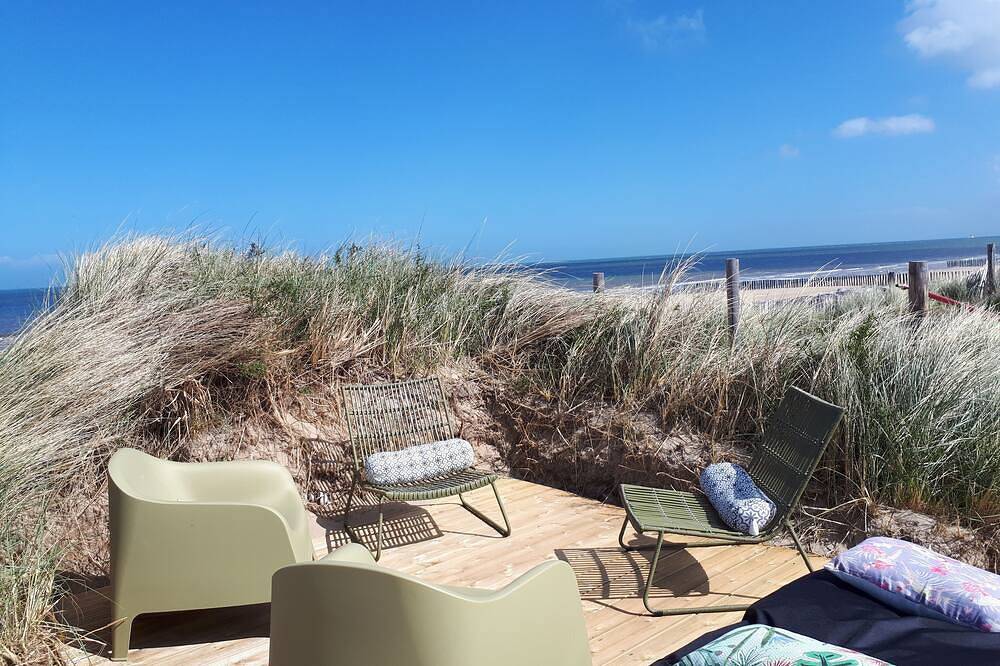Sangatte \"Les pieds Dans l'eau\"  maison front de mer Côte d'Opale Cap Blanc Nez in Sangatte, Région de Calais