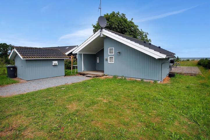 Ferienhaus für 5 Personen, mit Terrasse und Whirlpool sowie Sauna am Mariagerfjord