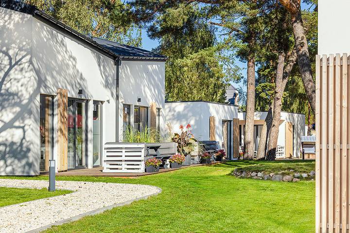 Ferienhaus für 6 Personen, mit Garten