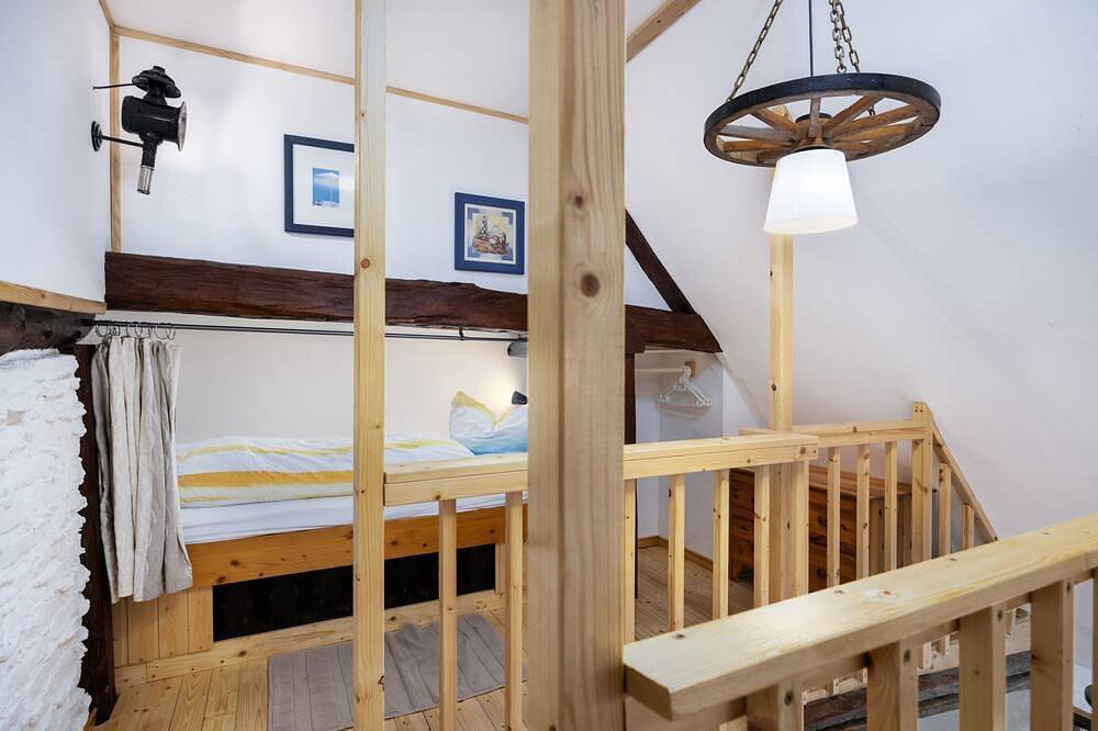 Fewo Neubukow mit Galerie, max.4 Pers. + Haustier erlaubt - Ferienhof in Biendorf, Neubukow-Salzhaff